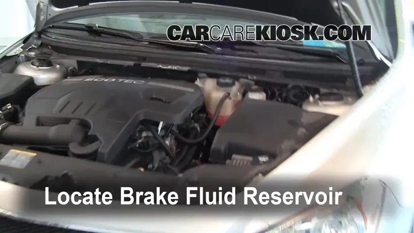 2010 Chevrolet Malibu LT 2.4L 4 Cyl. Brake Fluid Add Fluid